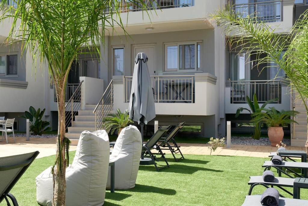 Superior Family Apartment W/Pool Dining Area Stavromenos Exteriér fotografie